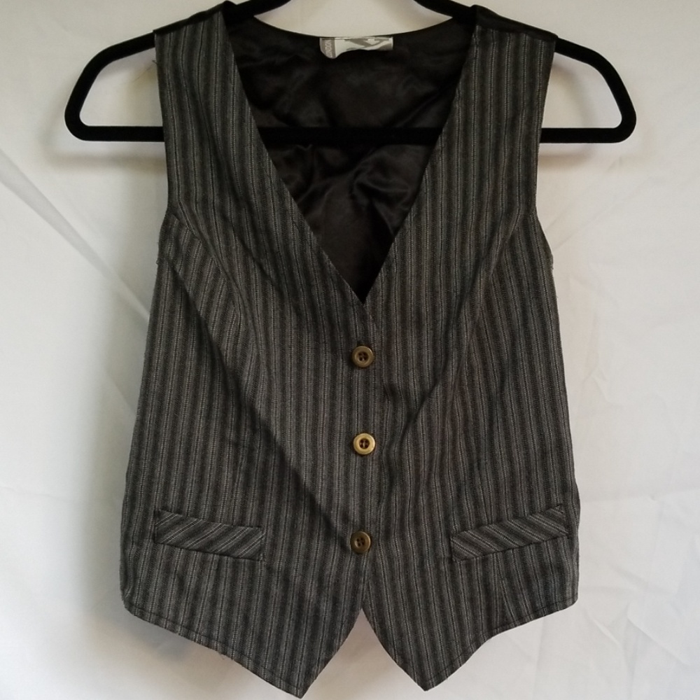 Striped vest